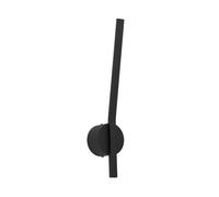 Eglo LED Outdoor Wall Light Fixture Taparita, indirect Porch Lighting, Outside luminaire, Front Door façade lamp, Black Metal and White Plastic, Warm White, IP55