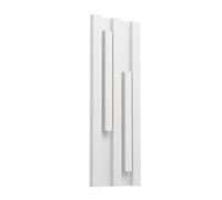 Eglo LED Outdoor Wall spot Light Fandina, Outside Wall lamp Rectangular, Porch Lighting Made of Metal in White, Warm White, IP55