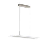 Eglo LED Pendant Lamp Manresa, Dining Table Light, Steel in Matt Nickel