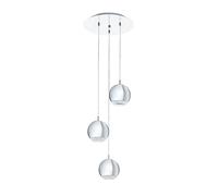 EGLO LED pendant light Conessa, 3-light hanging lamp