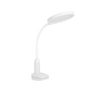 Eglo LED Reading clamp lamp Lauro, Touch-dimmable Clip Light for Bedroom
