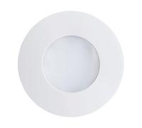 Eglo Margo White Aluminium GU10 Outdoor Recessed Light, (D) 8.4cm EGLO White