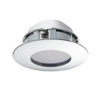 EGLO LED recessed spotlight Pineda, LED spot made of plastic