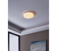 Eglo Connect.z Smart Home LED Ceiling Light Totari-Z, Ø 15 inches, Zigbee Lighting, app and Voice Control, White tunable Lights (Warm - Cool White), dimmable