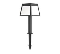 Eglo Altilia Solar Stake Light Black and white