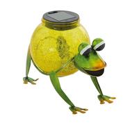 Eglo LED Solar lamp Outdoor, Colourful Frog-Shaped Light