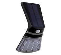 Eglo LED Solar Wall Light Outdoor Black IP44 2W 3000/4000K Indirect Sensor