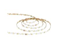 Eglo LED Strip Flexible Stripe, Warm White LED Strip | self-adhesive and cuttable LED tape, plastic light strip in white with cable switch, length 2 m