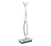 Eglo LED Modern Decorative Chrome/White Table Lamp 'LASANA 2'
