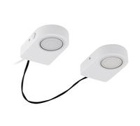 EGLO LED Under-Cabinet Light Lavaio, Kitchen Cabinet Lighting, White Steel | warm white
