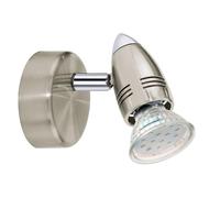 Eglo 92641 GU10-LED Satin Nickel, Chrome Spotlight Magnum-LED