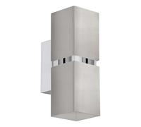 Eglo Wall Lighting, Steel, 6.6 W, Nickel-matt, Chrom 96264