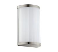 Eglo LED Wall Light Lamp Pedristella Nickel Matt 2 x 4.5W 920lm Warm White 3000K