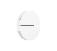 Eglo LED Wall Light Outdoor Vascella, Mounted Lamp with Indirect Lighting, Round Exterior Lamp, Stainless Steel Spot in White, Warm White - Cool IP44, Ø 18 cm