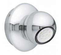 Eglo Lighting Eglo Norbello 2 Single Light LED Spotlight Wall Fitting In Polished Chrome Finish