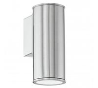 EGLO 94106 GU10-LED Stainless Steel Outdoor Wall Light RIGA, 94106