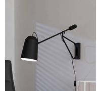 EGLO Loreto 1 wall light with a long arm and plug