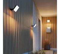 Eglo Machio 30W Led Flood Light, Ip65 Weatherproof, Black Aluminium Housing, Outdoor Security & Area Lighting