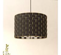EGLO Marasales pendant light made of textile, Ø 38 cm