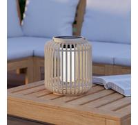 EGLO Marliano LED lantern, height 24 cm, light wood, wood