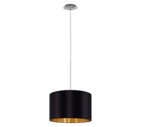 EGLO Lecio fabric hanging light, 1-bulb