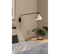 EGLO MATLOCK Grey Steel Armed Wall Light - Grey