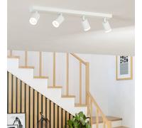 Eglo Smart LED Ceiling Lamp Melitello-Z, 4-spot, ZigBee, Alexa, RGB & Warm-to-Cool White, White