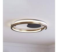 EGLO MEZZOMONTE LED ceiling light, bronze, Ø 48 cm, CCT