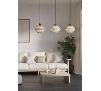 EGLO Midsumer 3 Light Adjustable Pendant Lights