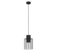 Eglo Milligan Metal 1 Light Fitting In Black