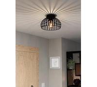 EGLO Mogano 3 ceiling light cage lampshade Ø 28 cm