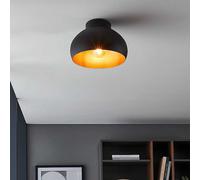EGLO Mogano Black And Copper Ceiling Light Black