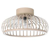 Eglo Mogano Steel Ceiling Light with Fan, Sandy