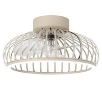 Eglo Mogano Steel Ceiling Light with Fan, Sandy