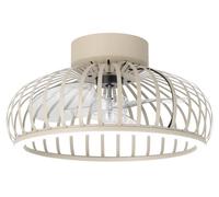 Eglo Mogano Steel Ceiling Light With Fan, Sandy In Beige Beige