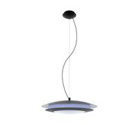 EGLO Moneva-C Pendant Light, Steel, 27 W, Diameter 48.5 cm, Black