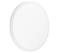 EGLO Mongodio 1 LED Ceiling Light, 1-Bulb Wall Light, Ceiling Light Made of Steel and Plastic in White, Living Room Lamp, Warm White, Diameter 25 cm