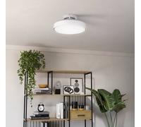 Eglo Morenci White Led Ceiling Fan Light 48Cm, Remote Control, Dimmable, Tuneable White Light, 6-Speed