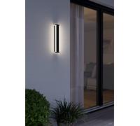 EGLO NEVIANO Black LED Wall Light, 28cm, Black