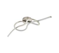 Eglo Novafeltria Ceiling Light Steel 13 W Matt Nickel