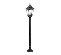 EGLO 93463 E27 Black, Silver-Patina Outdoor Floor Lamp NAVEDO
