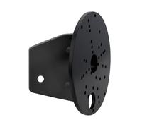 Eglo Outdoor Corner Mount Bracket for Wall Spotlights, Black Steel, Ø 11.2 cm