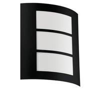 EGLO City Exterior Wall Lamp - Black | TJ Hughes