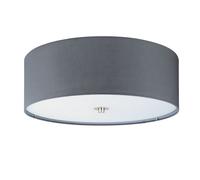 EGLO Pasteri Ceiling Light - Grey | TJ Hughes