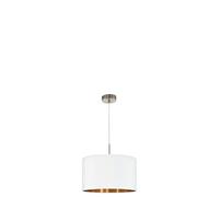 EGLO Pasteri Pendant Lamp, single-light textile pendant