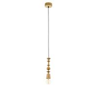 EGLO Pendant Lamp Avoltri, Dining Table pendant light, Oak Wood, E27 Socket