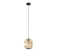 Eglo Bordesley Rattan rounded pendant - Brown