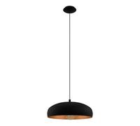 Eglo Pendant Lamp Mogano 1, Single-Light Hanging Lamp Vintage, Industrial