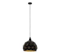 Eglo Pendant Lamp Roccaforte, Single-Light Hanging Lamp, Steel