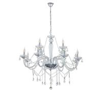 EGLO pendant light Basilano 1, 12-Arm Chandelier Vintage, Shabby Chic